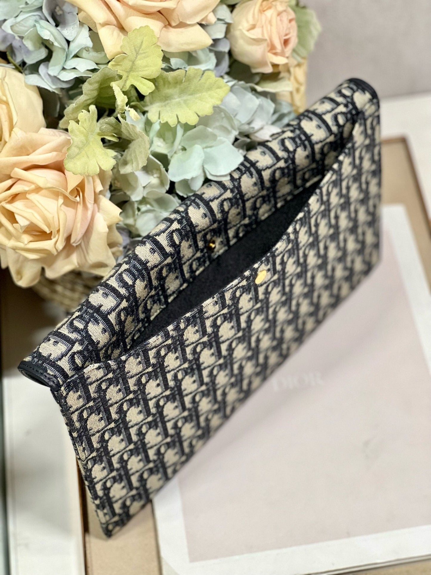 30 MONTAIGNE 30CM BLUE OBLIQUE EMBROIDERY mysite