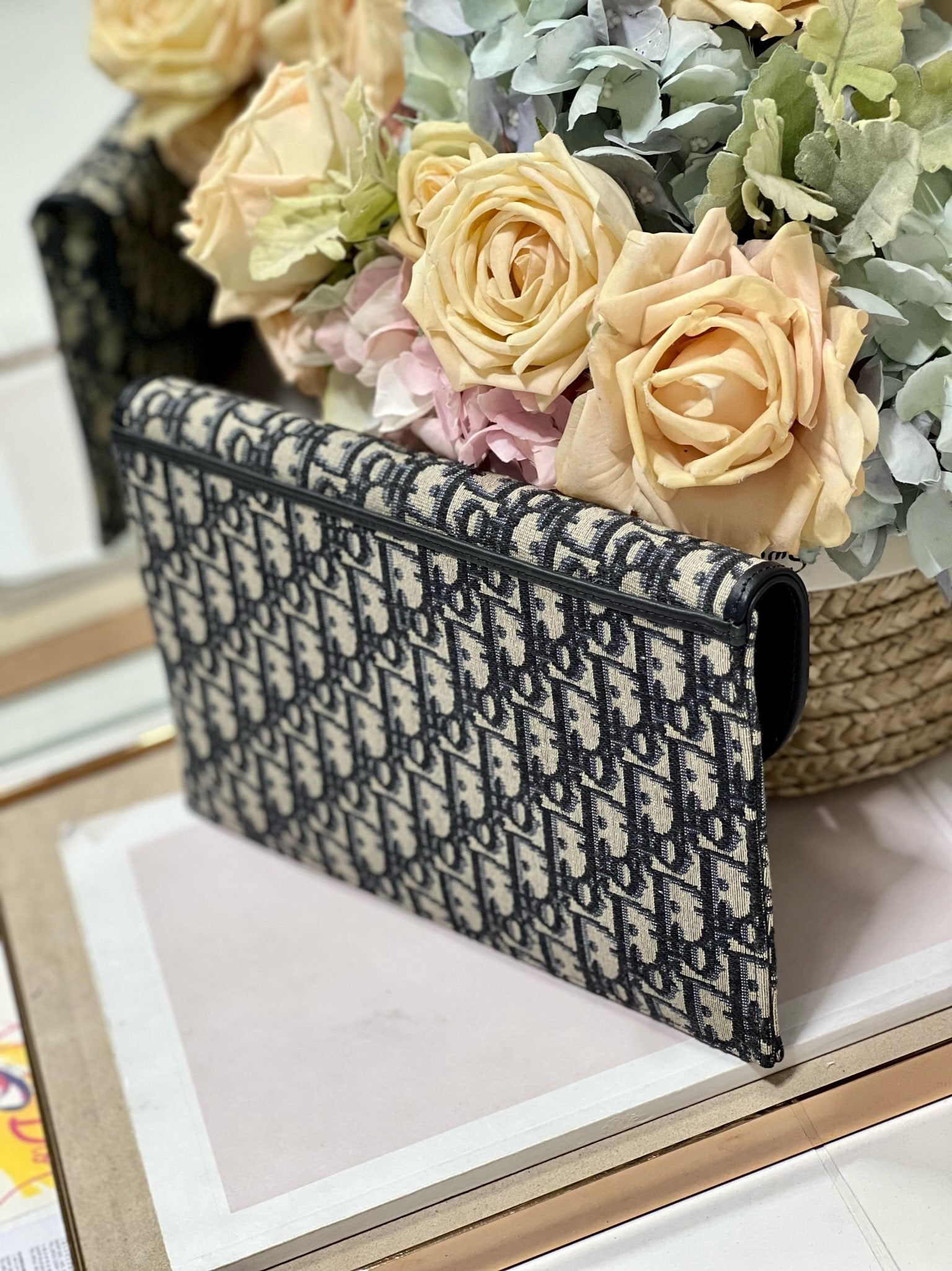 CD BOBBY 27CM BLUE OBLIQUE EMBROIDERY mysite