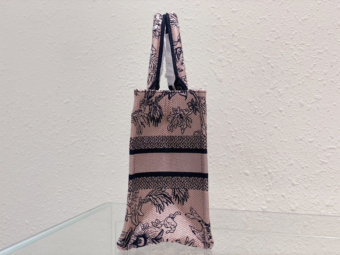 Small CD Book Tote 26.5cm Jardin Botanique Pink mysite