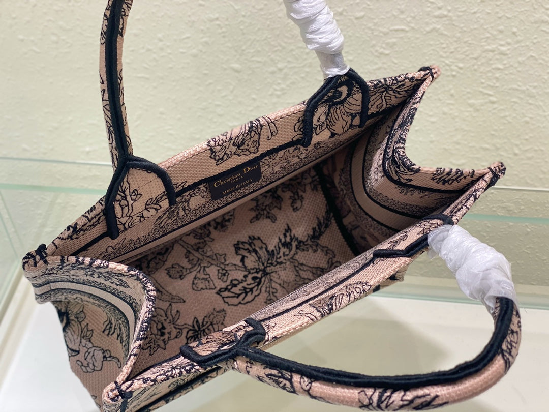 Small CD Book Tote 26.5cm Jardin Botanique Pink mysite