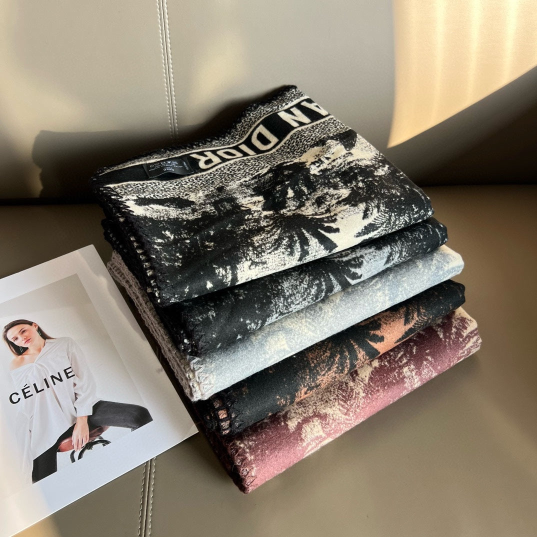 Starry Sky Series Cashmere Scarf Shawl-02 mysite