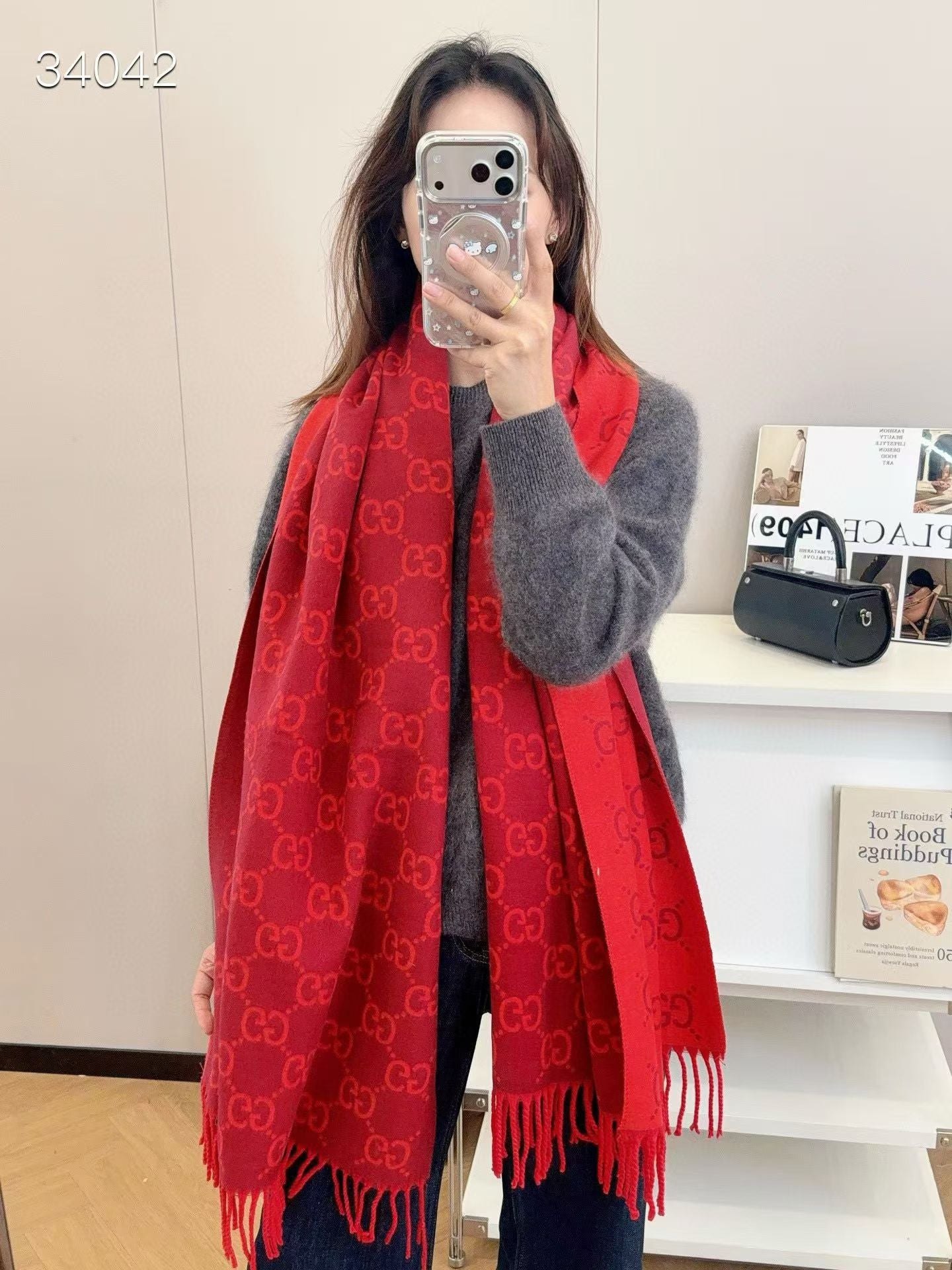 Premium Reversible Cashmere Scarf-05 mysite