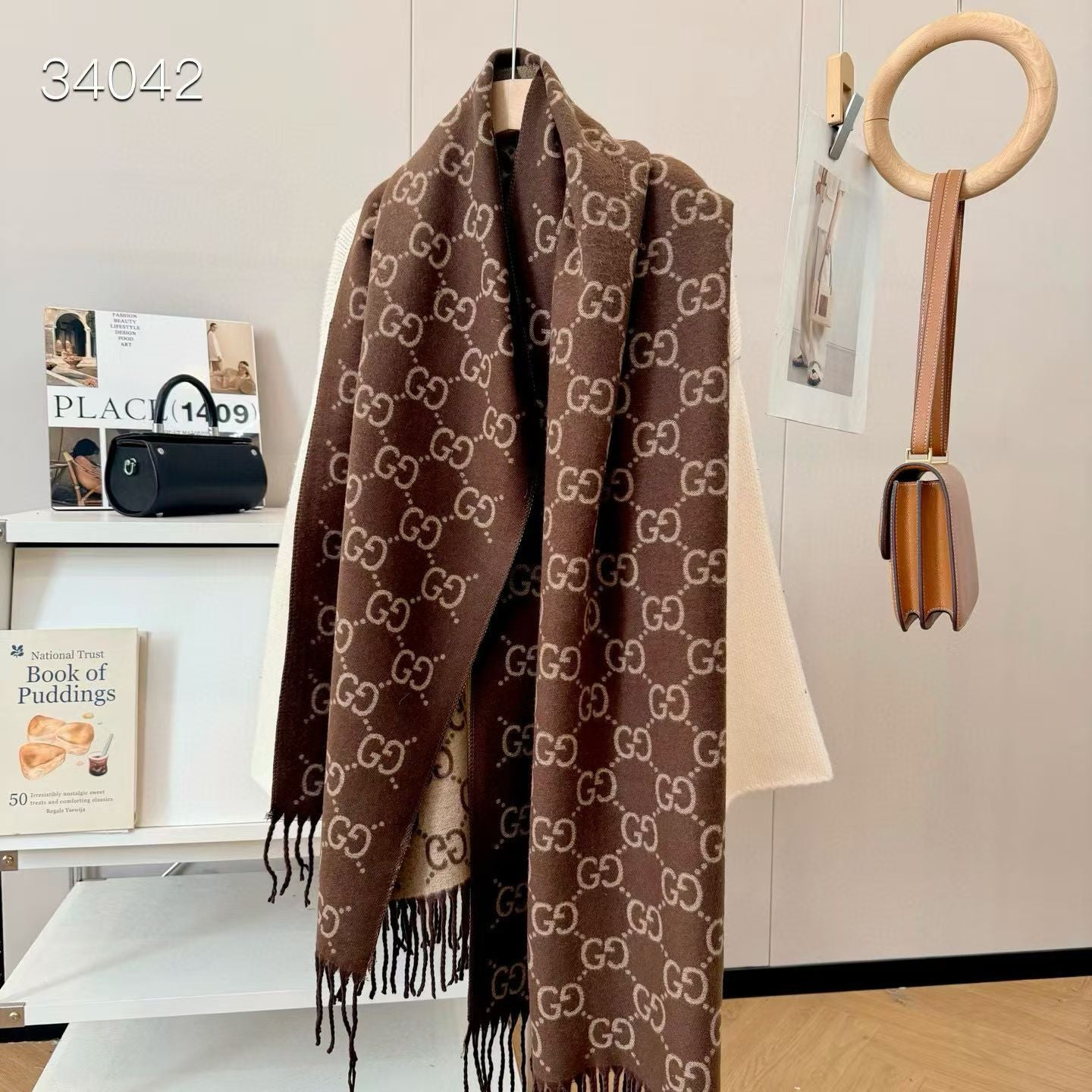 Premium Reversible Cashmere Scarf-05 mysite