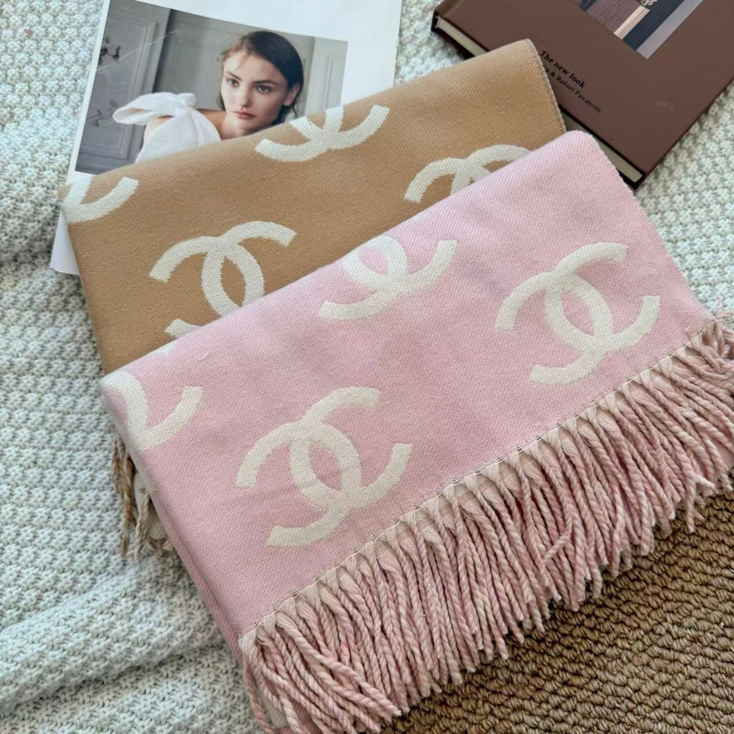 Elegant Rhombus Square Silk Scarf-08 mysite