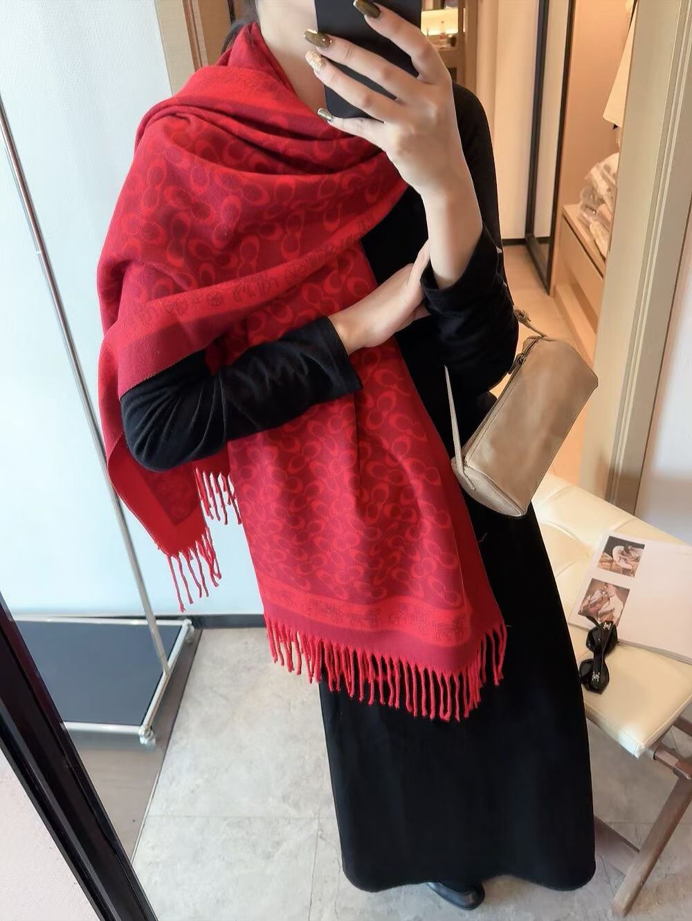 Denim Series Cotton Scarf Shawl mysite