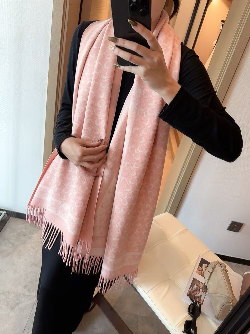 Denim Series Cotton Scarf Shawl mysite