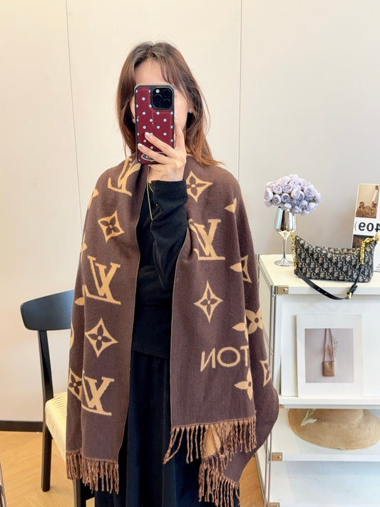 FF Reversible Cashmere Scarf Shawl-21 mysite