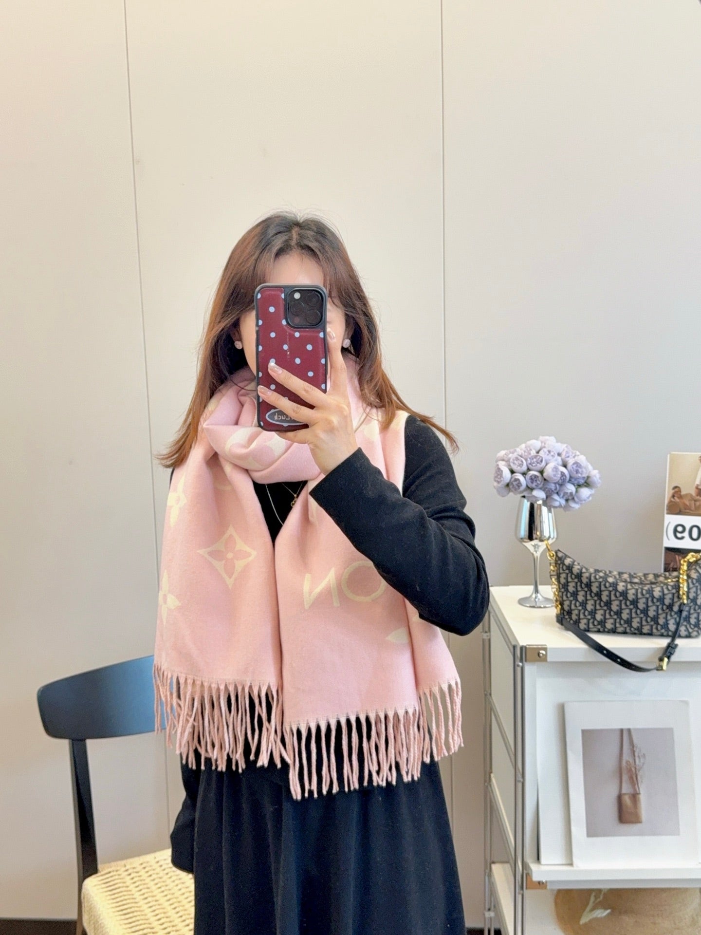 FF Reversible Cashmere Scarf Shawl-21 mysite