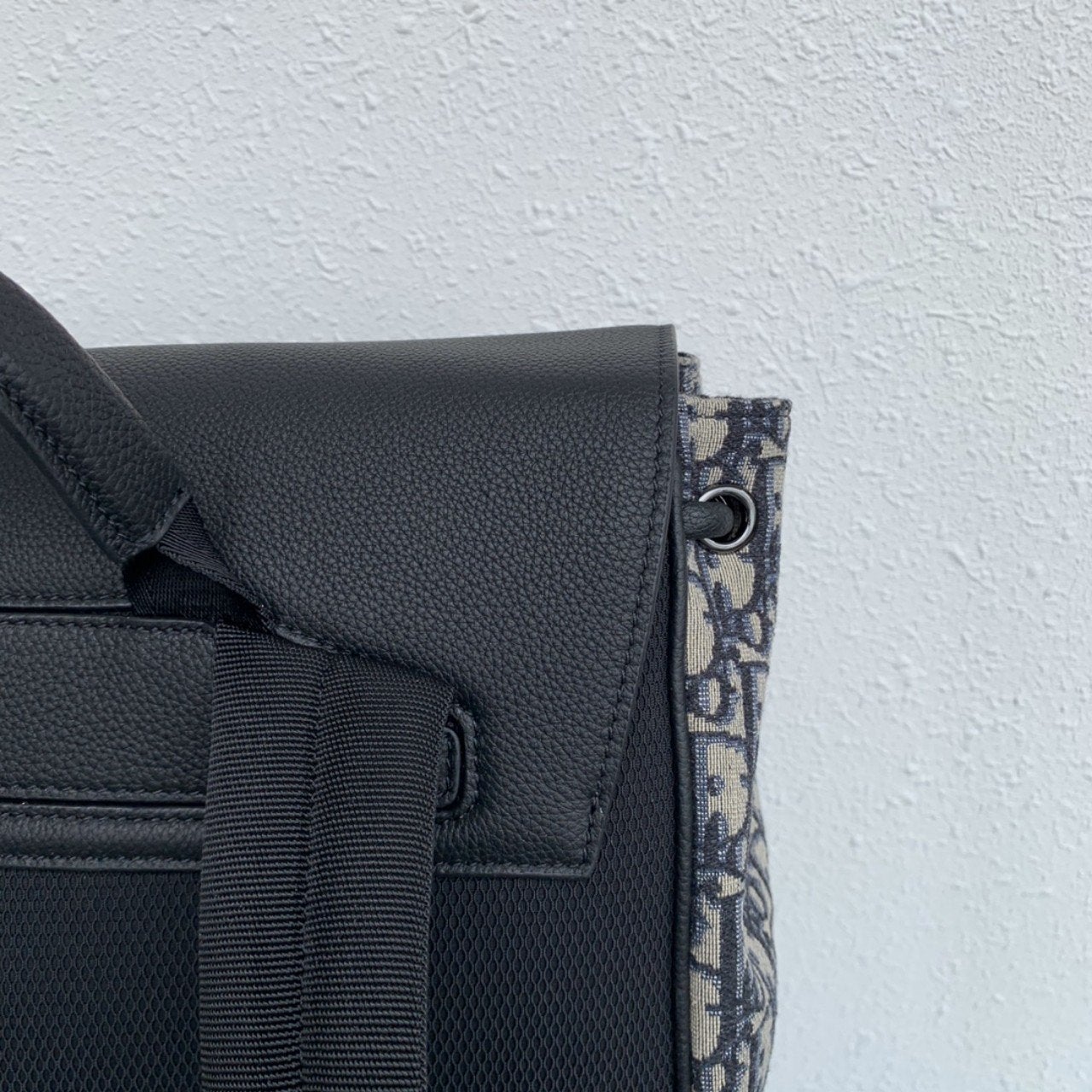 MOTION BACKPACK BEIGE AND BLACK OBLIQUE mysite